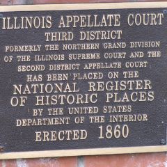 The 1860 building is on the  National Register of Historic Places.