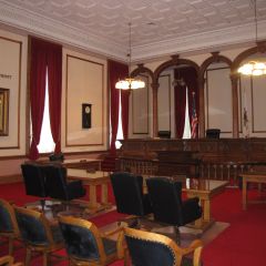 The courtroom