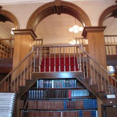 The library arches