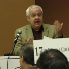 Assembly member Al Durkin speaks for the budget committee