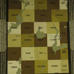 Quilt showing all the townships of Champaign County