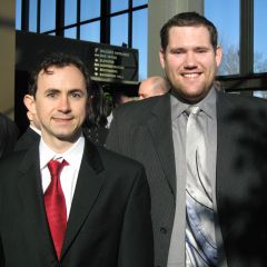 New admittees Tom Stuebner of McHenry Co. and Timothy Barnes of Glen Ellyn