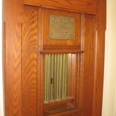 Large post office box at Elmore & Reid