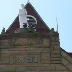 The courthouse was built in 1891.