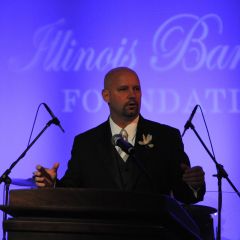 2009 Board Gala Chair Shawn Kasserman welcomes guests