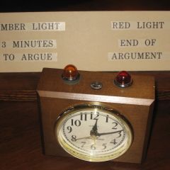 Timer in the Illinois Supreme Court courtroom