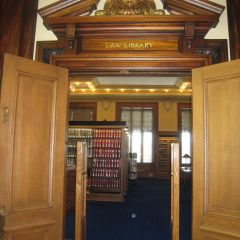 Entrance to Law Library