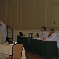 Smart in Seersucker: ISBA President John O'Brien, Jim Chipman, Doug Barringer