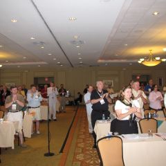 A standing ovation for outgoing ISBA President Jack Carey