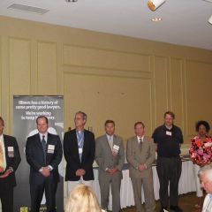 Newsletter Editor Service Award winners