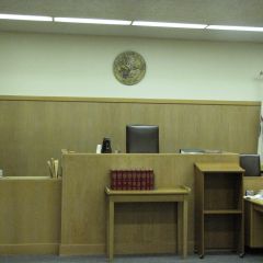 Judge's bench