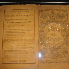 Farmers Almanac from 1857 similar to one used by Lincoln to disprove key witness.