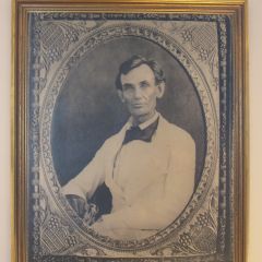 Picture of Abraham Lincoln taken immediately after Armstrong verdict