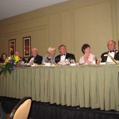 Head table (left)