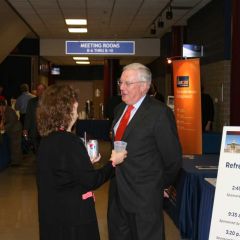 ISBA President, John O'Brien, greets attendees at the 5th Annual Solo & Small Firm Conference.