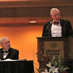 Chief Justice Thomas Fitzgerald and ISBA President John O'Brien