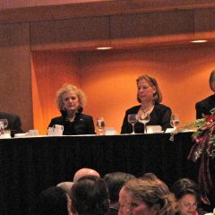 From left (click to enlarge): Chicago Ald. Ed Burke, State Supreme Court Justice Anne Burke, Mary Kilbride, State Supreme Court Justice Thomas Kilbride