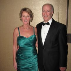 Danville attorney Barb Delanois and guest