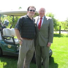 YLD Vice Chair Bob Fink with ISBA President John O'Brien