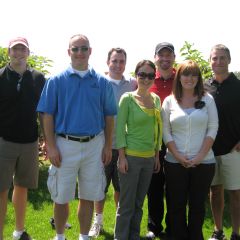 Particpants in the 2009 YLD Golf Outing