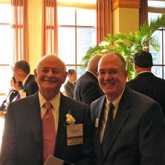 Distinguished Counsellor Norman Shubert and ISBA 2nd Vice President John Thies