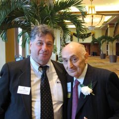 ISBA Board member Mauro Glorioso and Distinguished Counsellor Angelo Ruggiero