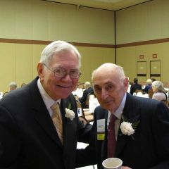 Former Chief Justice Thomas Fitzgerald and Distinguished Counsellor Angelo Ruggiero