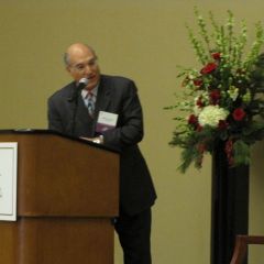 ISBA President Mark Hassakis welcomes the Class.