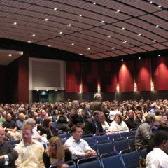The 500 new admittees and their families inside the Skyline Ballroom at McCormick Place West.