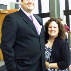 (Click to enlarge) New admittee David Mullins of Rockford with his wife Wendi