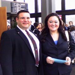 New admittees David Zipp of Ingleside and Amy Ohtami of Naperville