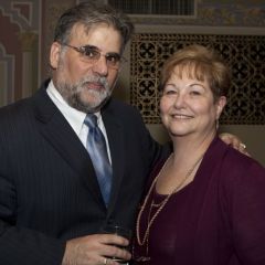 ISBA member and Cook County Judge Anthony C. Kyriakopoulos with ISBA Assembly member Judge Andrea Schleifer. - Photo by Artur Zadrozny