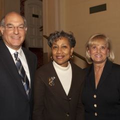 ISBA President Hassakis, Administrative Office of Illinois Courts Director Cynthia Cobbs and Justice Aurelia Pucinski. - Photo by Artur Zadrozny 