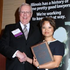 President O'Brien and Board of Governors Award Winner Sonni Williams