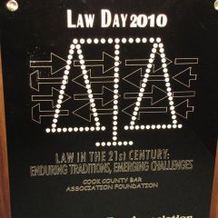 The ISBA's Law Day award.