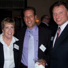 Chris Ory, Steven Ruffalo, ISBA 2nd Vice President John Locallo