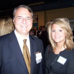 ISBA Board of Governors member James Morici and his niece Jenna