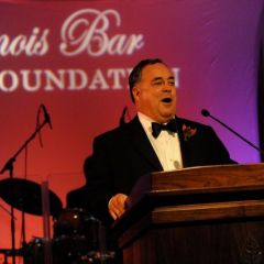 2010 Board Gala Chair Perry Browder welcomes the guests