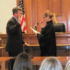 Mudge sworn-in as Madison County judge