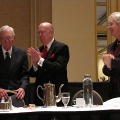 Chief Justice Fitzgerald, Judge William Bauer, Justice Mary Jane Theis