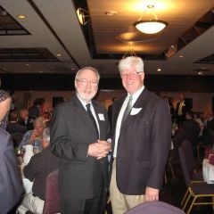 Joseph McDonnell, private attorney, and Circuit Judge Patrick Young.