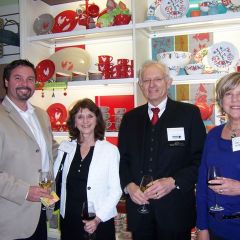 ISBA Board of Governors member Dion Davi, ISBA Director of Bar Services Janet Sosin, John Kincaid and Sharon Kincaid