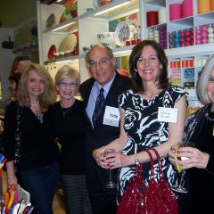 Left to right: Michele Jochner, Janet Hassakis, ISBA President-Elect Mark Hassakis, Michelle Browder and Pat Browder