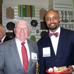 IBF Past President David Sosin and current IBF President Vince Cornelius