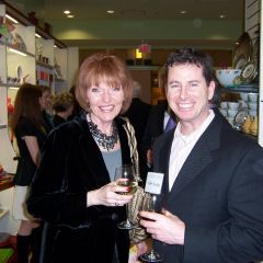 Susan Hartigan and Matt Burke