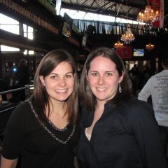 Event organizers Meghan O'Brien and Elizabeth McKillip adeptly managed the 32-team tournament bracket.