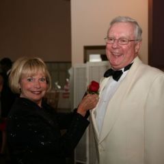 Karen O'Brien with her husband, ISBA President John O'Brien
