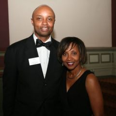 IBF President Vince Cornelius with his wife, Zina