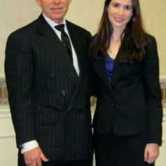 ISBA member Robert Steele and his daughter, new admittee Natasha Steele