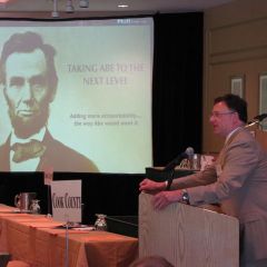 ISBA President John G. Locallo addresses the Assembly